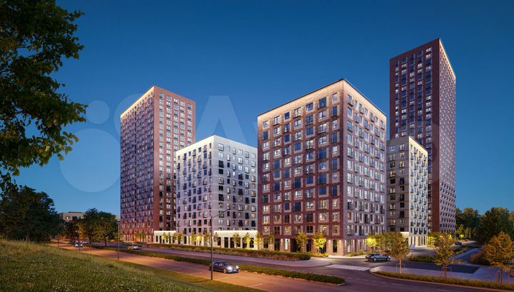 1-к. квартира, 38,7 м², 8/32 эт.