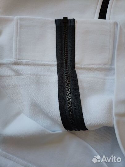 Зип худи stone island белое