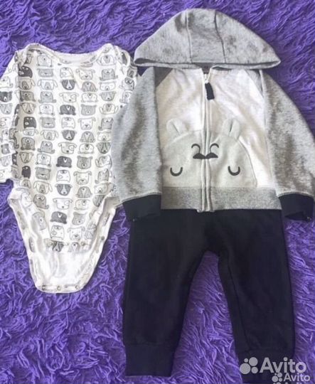 Вещи(30 шт.) +обувь мальчику(Carter’s,H&M,др) 80-8