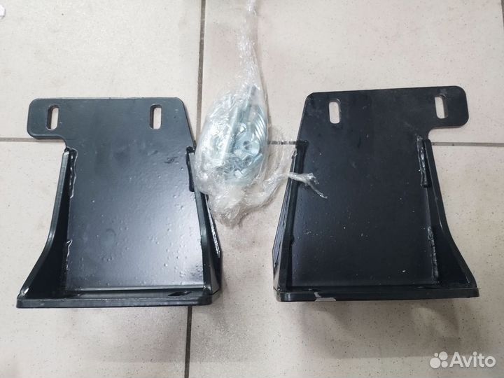 Защита заднего бампера Hyundai Santa Fe 2010