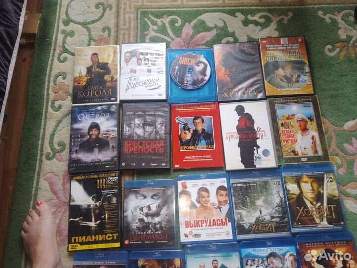 Фильмы и мультфильмы на двд дисках