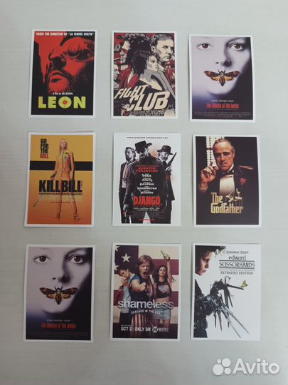 Наклейки - постеры фильмов