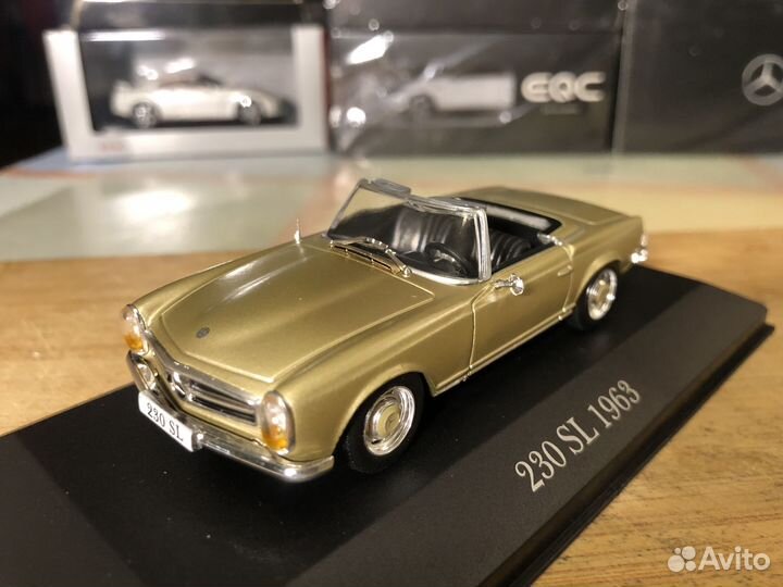 Mercedes-Benz 230 SL Pagode (W113) 1:43 дилерский