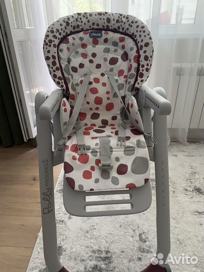 Стульчик для кормления chicco polly progress 5
