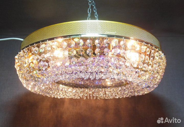 Люстра crystal 8690/6 GD Е14 Картье