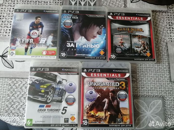 Игровые диски для Ps 3