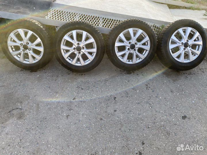 Колеса r 15 зимние solaris rio