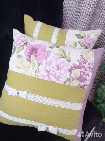 Интерьерные подушки новые из европейских тканей