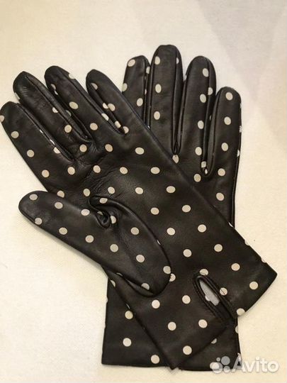 Перчатки кожа Италия размер 7