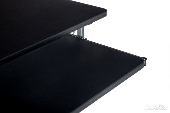 Компьютерный стол Mika Чёрный-серый