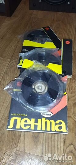 Магнитофонные катушки