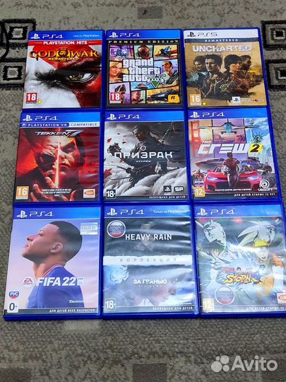 Sony PS4 PS5 диски