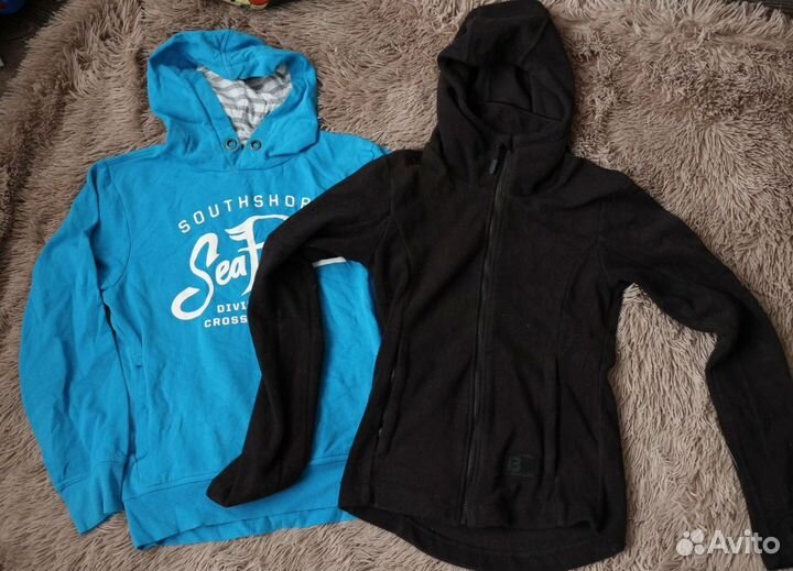 Худи hm и флиска bench