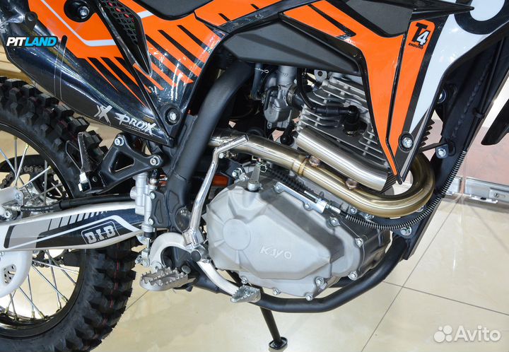 Кроссовый мотоцикл kayo T4 300 enduro PR 2023