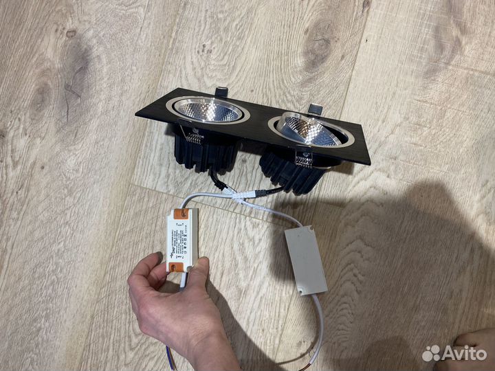 Светильник потолочный встраиваемый Led