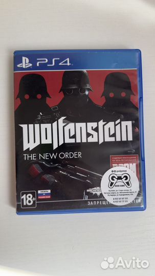 Wolfenstein the new order ps4