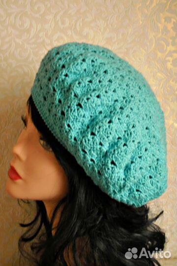 Берет ручной работы