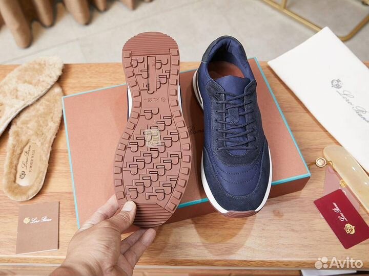 Кроссовки мужские Loro Piana + зимняя стелька