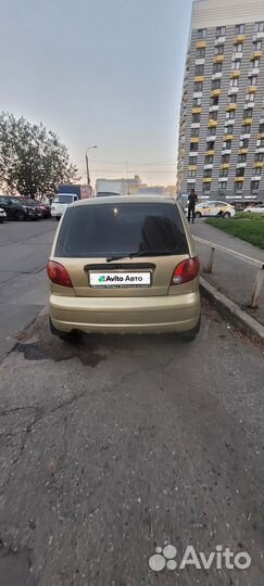 Daewoo Matiz 0.8 AT, 2007, битый, 208 561 км