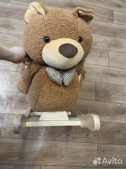 Детская качалка мишка