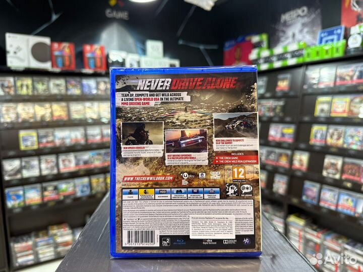 Игры для PS4: The Crew Wild Run Edition