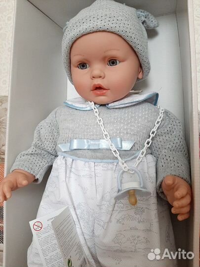 Кукла пупс испанский большой Nines D'Onil 63 см