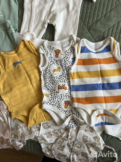Одежда для новорожденных пакетом 56