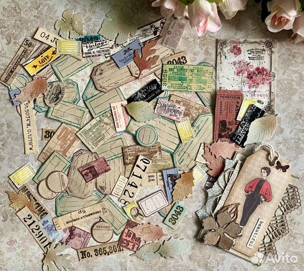 Винтажный набор для декора