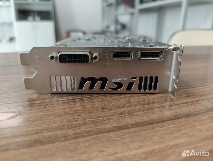 Видеокарта MSI GTX 1050 Ti 4 Gb