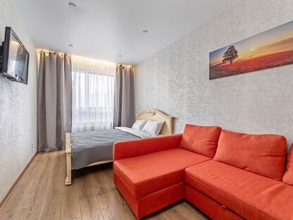 1-к. квартира, 36 м², 2 кровати, Казань