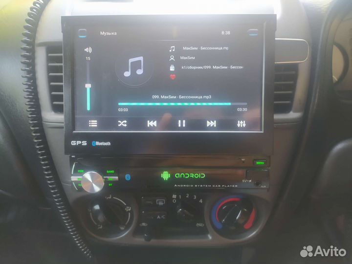 Магнитола 1 дин android с экраном
