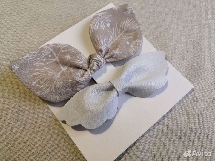 Бантики для волос. Резинки. Заколки. Ручная работа