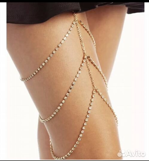 Цепочка на ногу