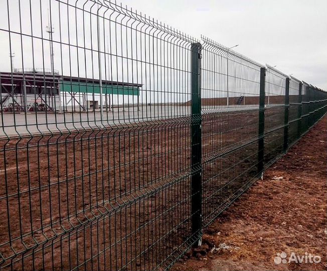 Забор из 3д сетки