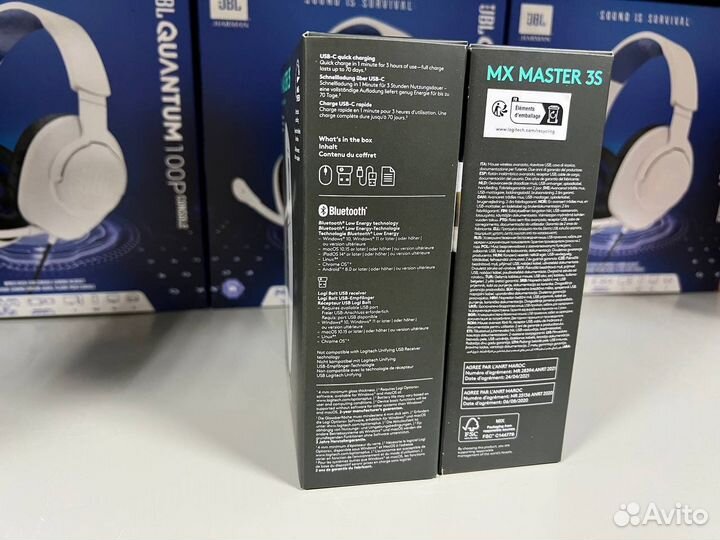 Logitech MX Master 3S Graphite / Pale Grey Мышь