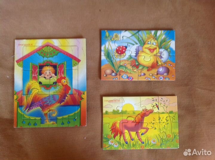 Пазлы детские;Пазл - коллаж Trefl