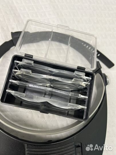 Очки лупа с подсветкой