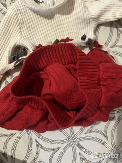 Платье теплое