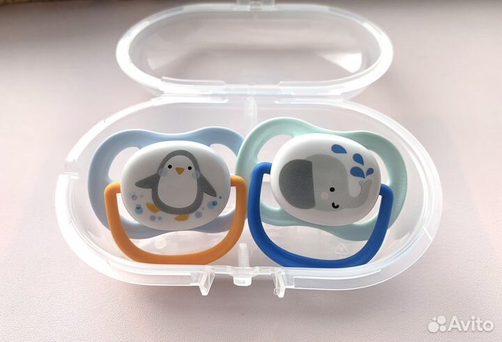Соска пустышка avent 0-6 месяцев