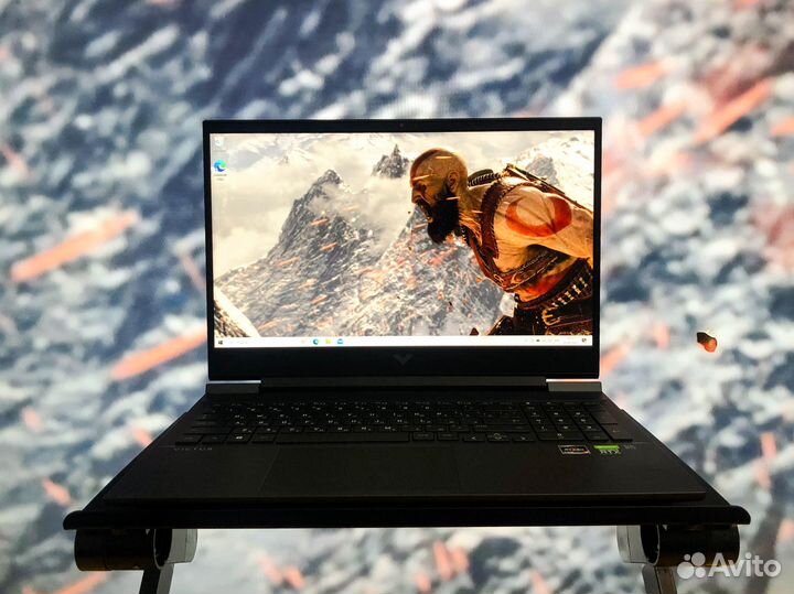 HP Victus: Ryzen 7, 32 гб озу, RTX 3060, 512Gb SSD