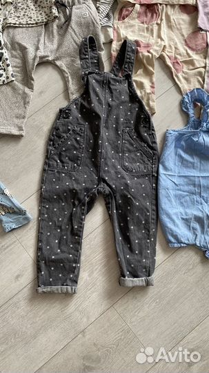 Одежда next, zara, H&M на девочку пакетом