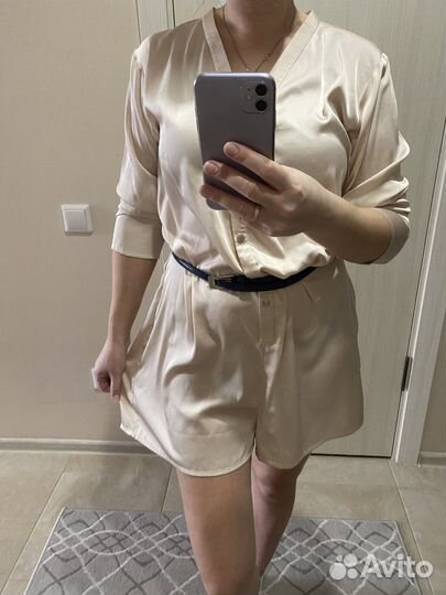 Летний комбинезон-шорты