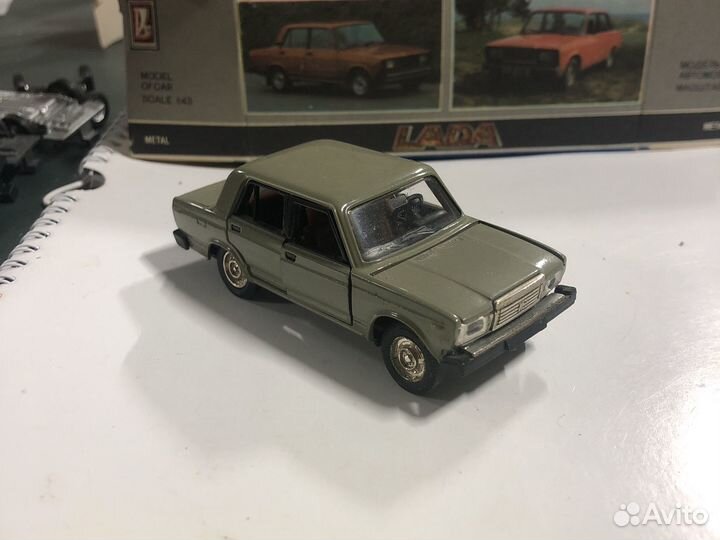 Модель ваз-2107 постномер