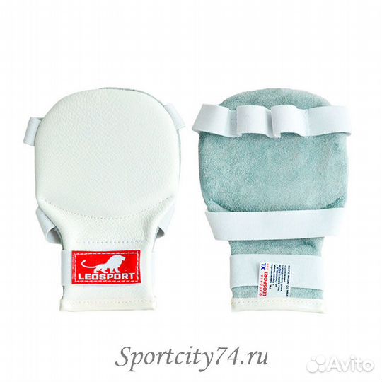 Накладки для каратэ Leosport N 1 натуральная кожа