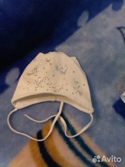Шапка и панама для новорожденного