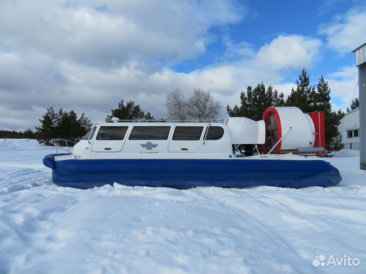 Катер на воздушной подушке славир 12 