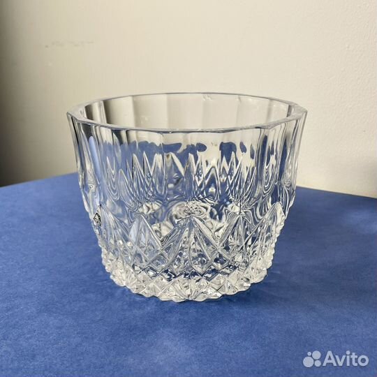 Хрустальный салатник СССР, винтаж