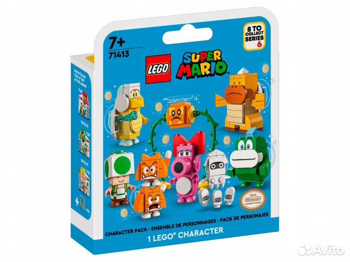 Lego Super Mario минифигурки разных серий