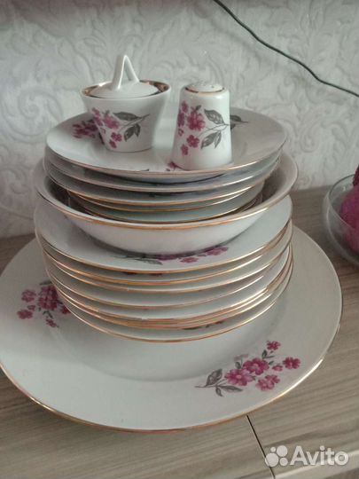 Сервиз столовый,Дулево,ссср