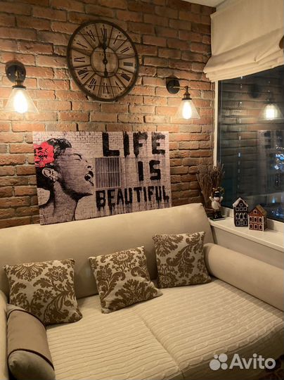 Картина/постер, напечатанная на ткани